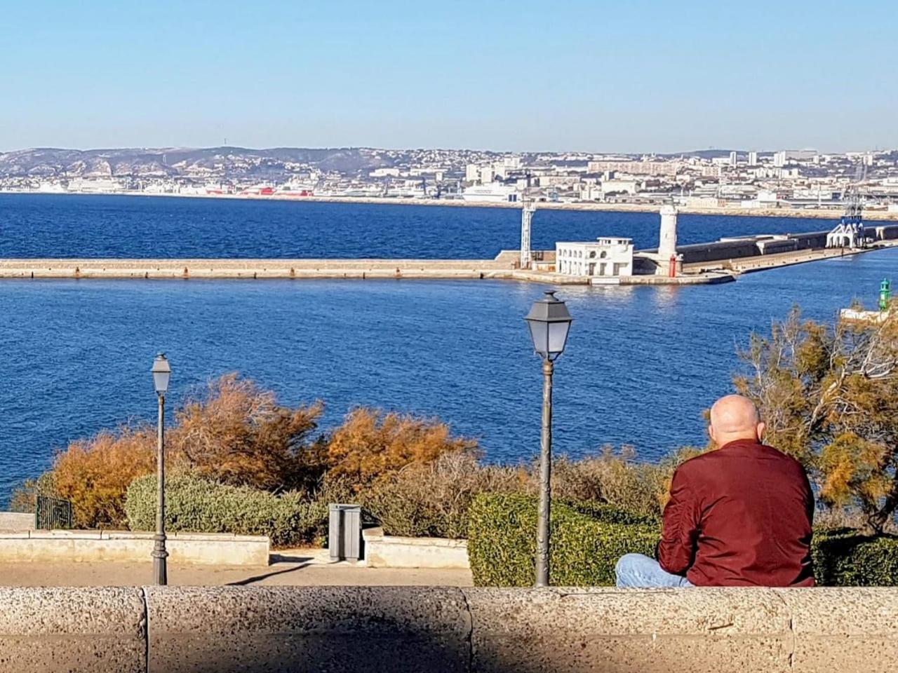 Vue Le Panoramique Vieux-port De * Marsiglia